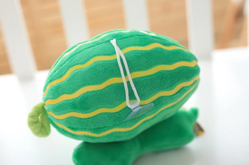 11 green watermelon 1 шт. забавные Растения против Зомби Плюшевые игрушки 20 см-30 см грибные растения мягкие плюшевые игрушки кукла детская игрушка для ребенка подарок подушка в виде еды - Цвет: 11 green watermelon