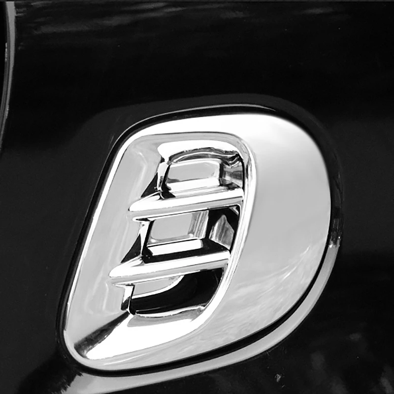 for Smart Fortwo Forfour 2015 - 2020 ABS Chrome Rear Air AC Outlet Vent Cover Trim |