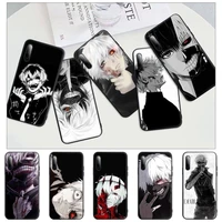 tokyo ghoul kaneki ken black matte cell phone case for xiaomi mi 6 a2 8 10 lite 9 se 9t pro a1 note 10 lite cover