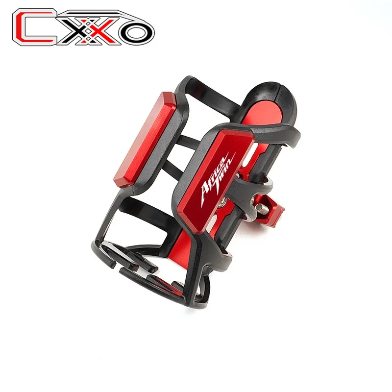 

Bottle Cage For HONDA Africa Twin CRF1000/L CRF1100/L XRV 750 All Years Motorcycle acessories CNC Aluminum Water Bottle Holder