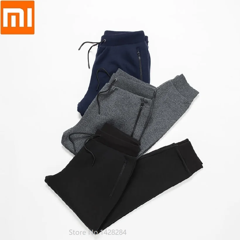 Мужские флисовые штаны Xiaomi Осенние мягкие удобные спортивные для отдыха