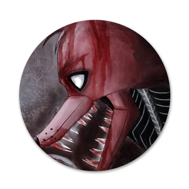 58 мм забавные плюшевые значки Fnaf значок металлические для украшения одежды и