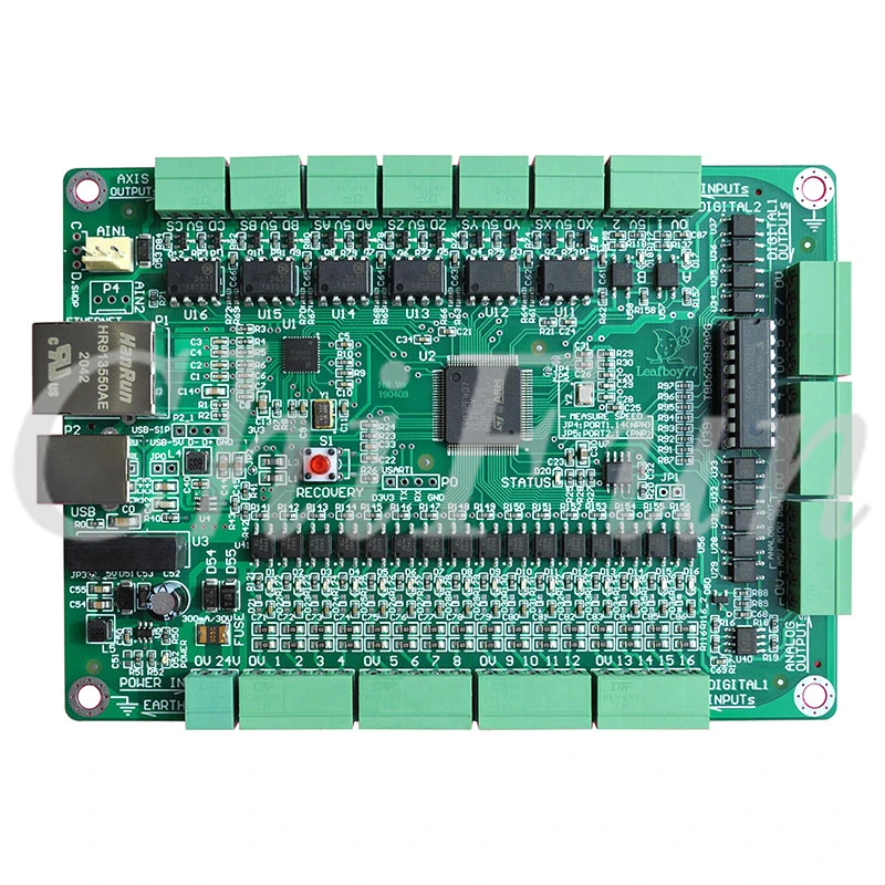 

Mach3 USB/ETHERNET Dual Interface 6-Axis Motion Board(EDG381)