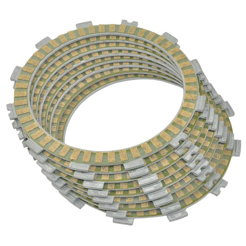 

8pc Motorcycle Clutch Plates for Honda CR250R 90-07 CRF450R 02-10 CRF450X 05-20 CR500R 90-01 Kawasaki KLX450R 07-09 KX450F 06-18