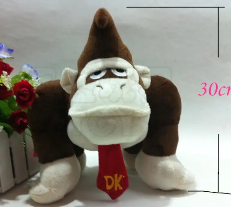 9 5 &quotSuper Mario Bro Донки Конг плюшевые игрушки куклы для детей с рисунком из аниме