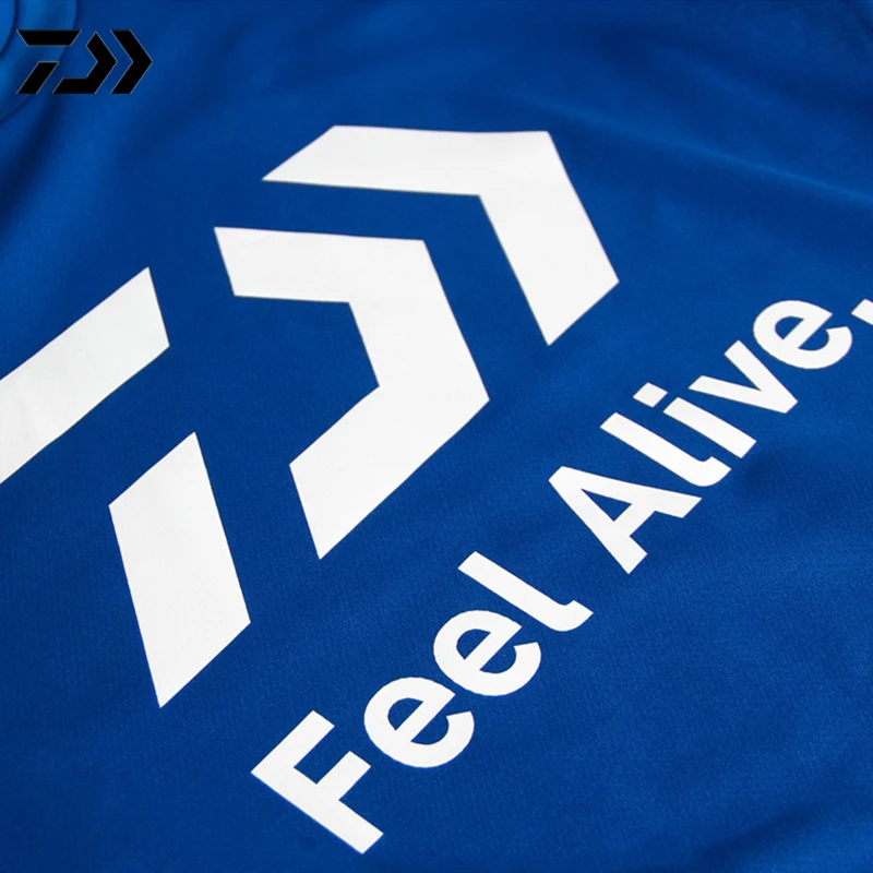 

New Fishing T-shirt Outdoor Fishing Clothing Sports Quick Dry Sun Protection Anti-UV Men Breathable Short Sleeve Tshirt