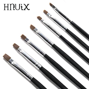 Набор из 7 предметов, искусственные наконечники для рисования, средство для удаления пыли, акриловый УФ Гель-лак, инструменты для удлинения, маникюр