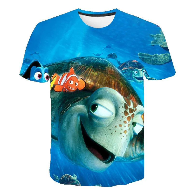 2020 новости! Немо для 3D Футболка с принтом свободная футболка лето удобная обувь