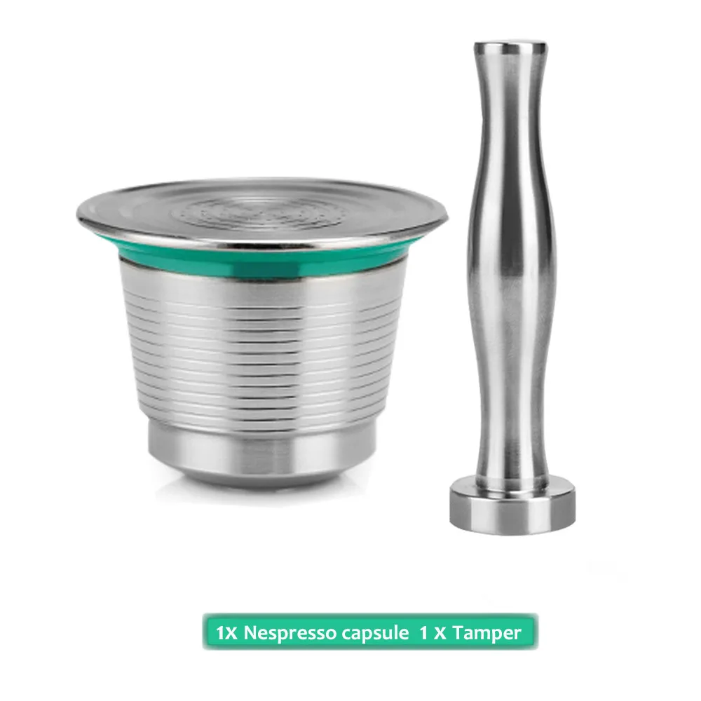 Nespresso машина кофе фильтр из нержавеющей стали металла многоразовые капсулы Pos