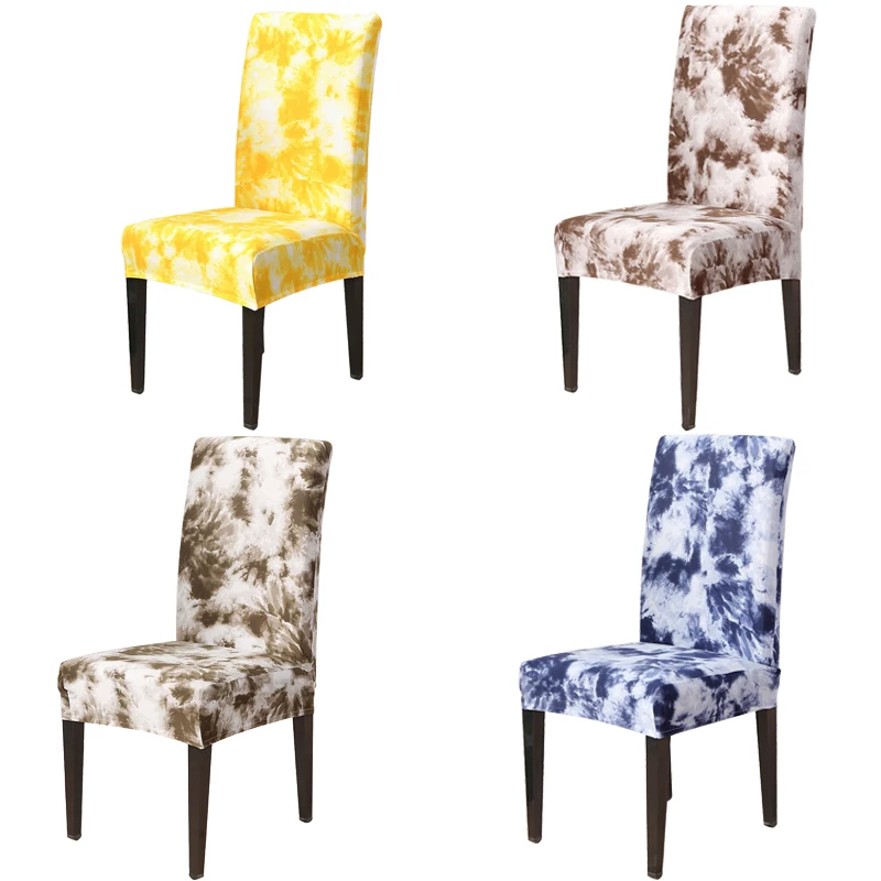 1/2 шт. однотонный Чехол для стула спандекс эластичный чехол кухни Свадьба Банкет
