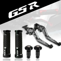 motorcycle brake clutch lever handle bar grips parts for suzuki gsr400 2008 2012 gsr600 2006 2011 gsr750 2011 2020 accessories