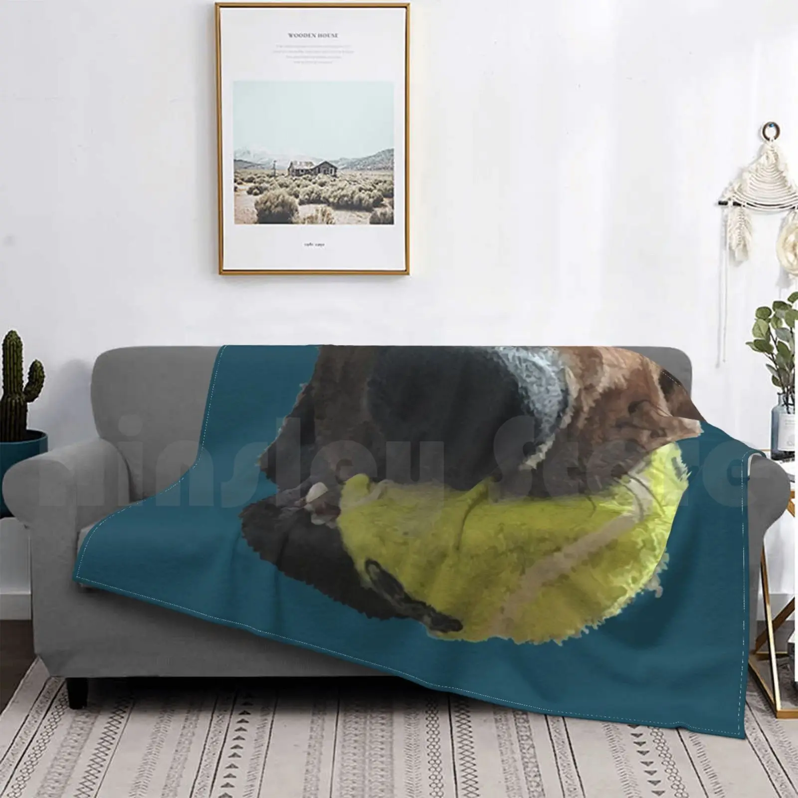 

Одеяло Rhodesian Ridgeback At Play, модное, под заказ, Родезийская собака Ridgeback, игра в теннис, мяч, охотничья собака, Лев