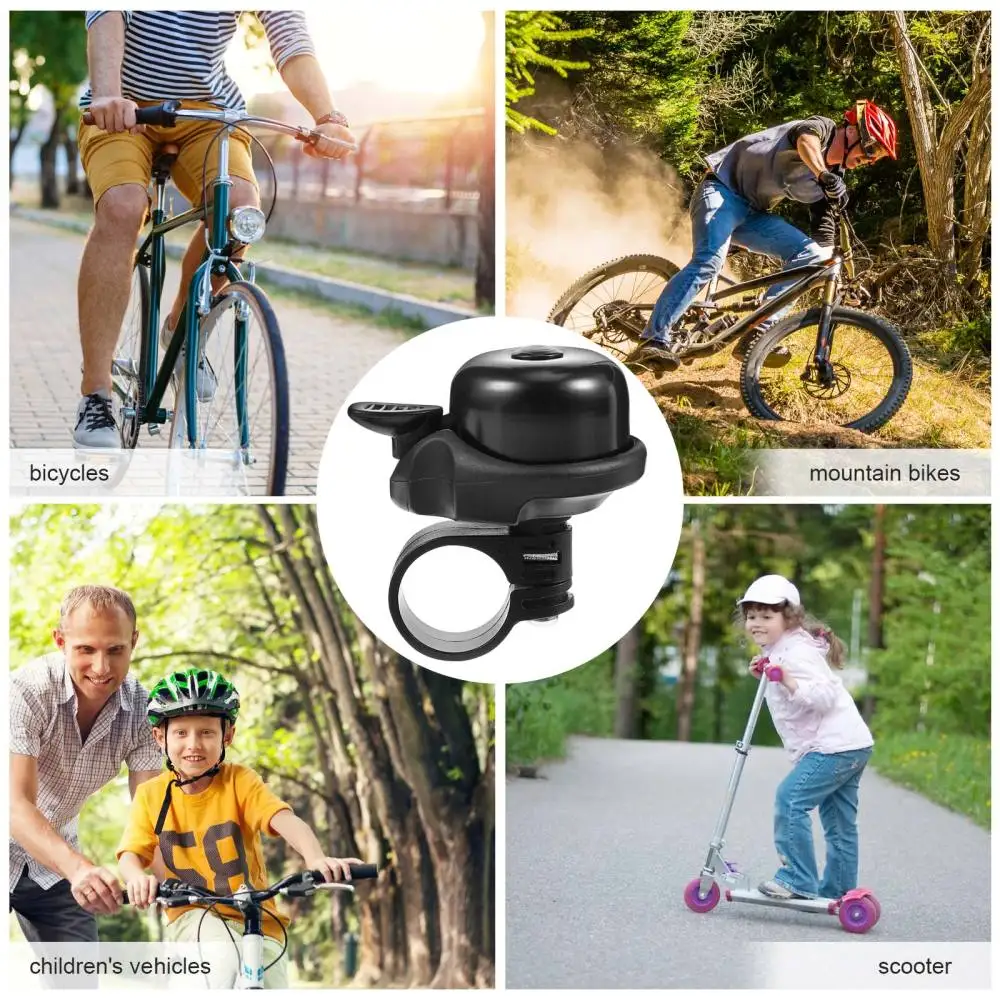 

2pcs Bikes Metal Bell Loud Clear Sound Bike Bells for Road Cycling Handle Bar