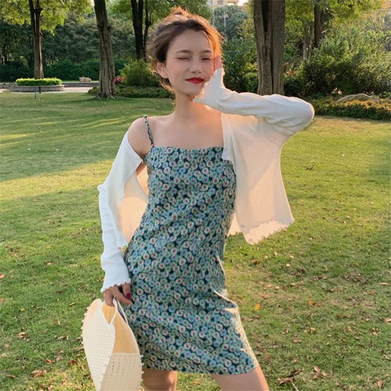 Короткая летняя вязаная рубашка для защиты от солнца Женская приталенная Блузка