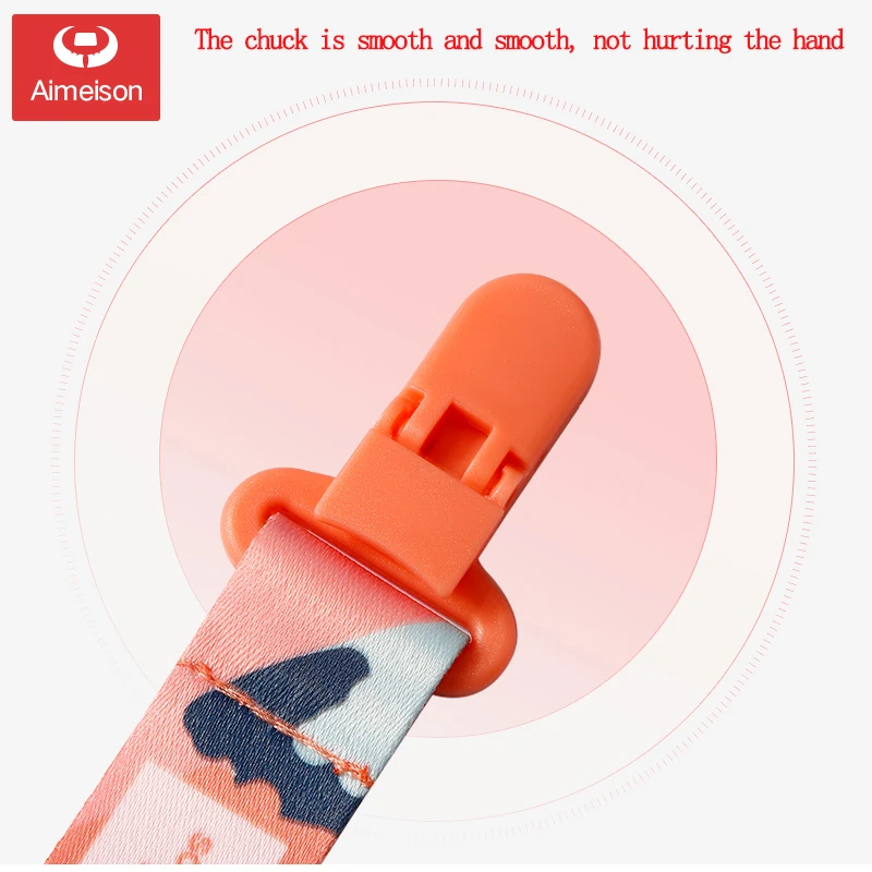 Aimeison соски с цепочкой для младенцев детская соска Прорезыватель зубов анти цепь