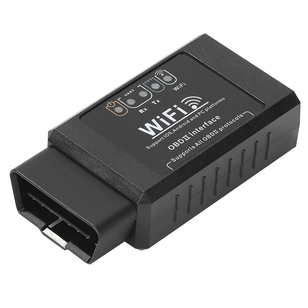 

ELM327 V1.5 WiFi OBD2 сканер Автомобильный анализатор диагностические инструменты OBDII считыватель кодов неисправности автомобильного двигателя дл...