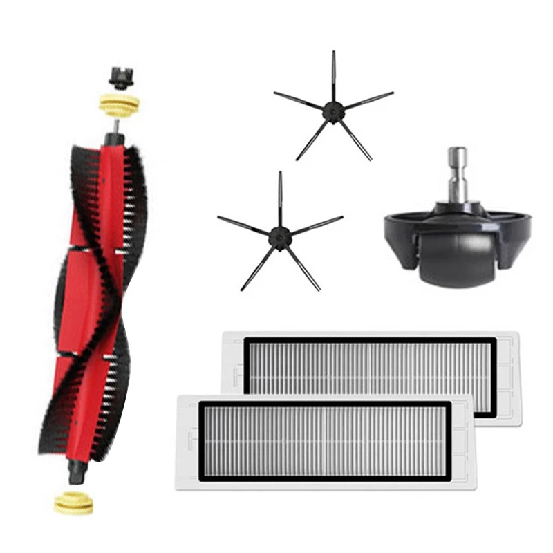 

Main Side Filter Brush Hepa for Xiaomi Roborock S6 S60 S65 S5 MAX T6 Accessories Vacuum Cleaner Robot Spare Parts