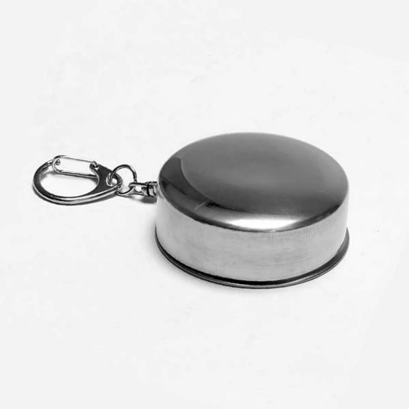 Складная разборная чашка переносные наборы из нержавеющей стали для путешествий