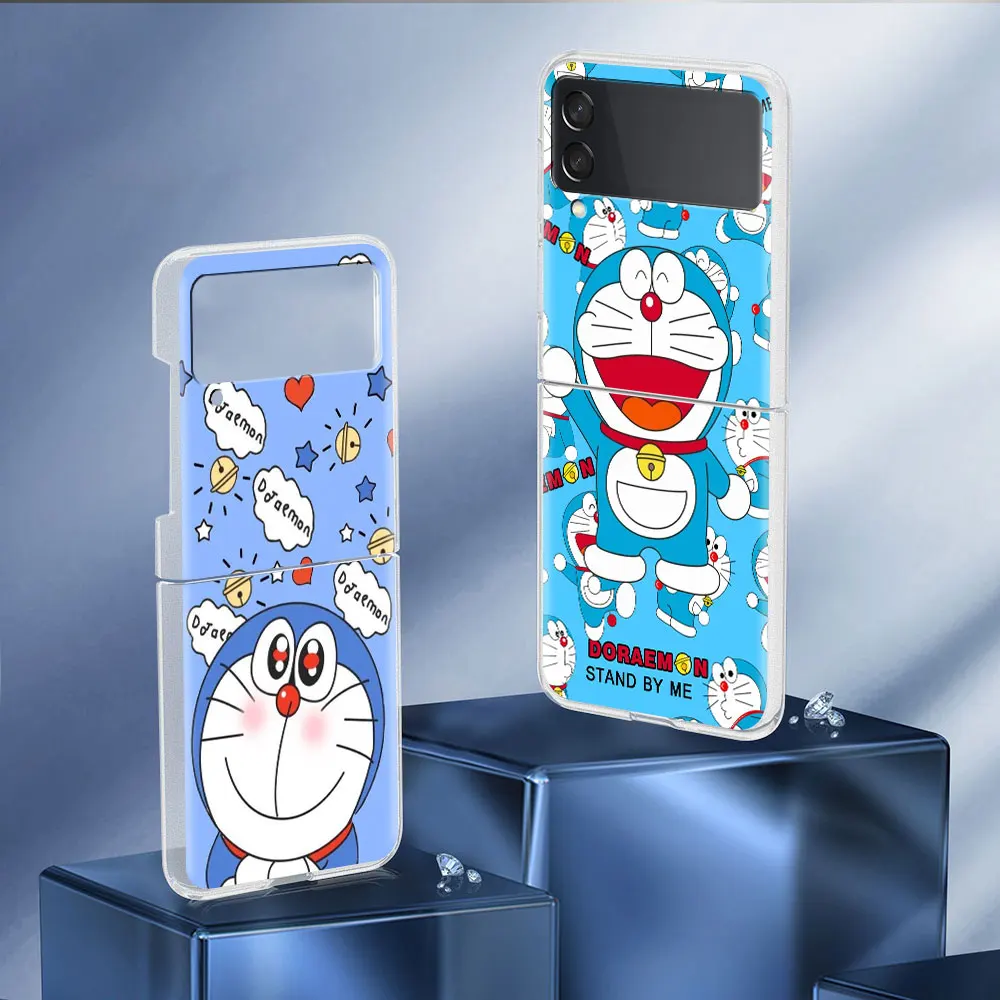 Чехол для Samsung Galaxy Z Flip 3 5G Прозрачный жесткий чехол сотового телефона ZFlip3