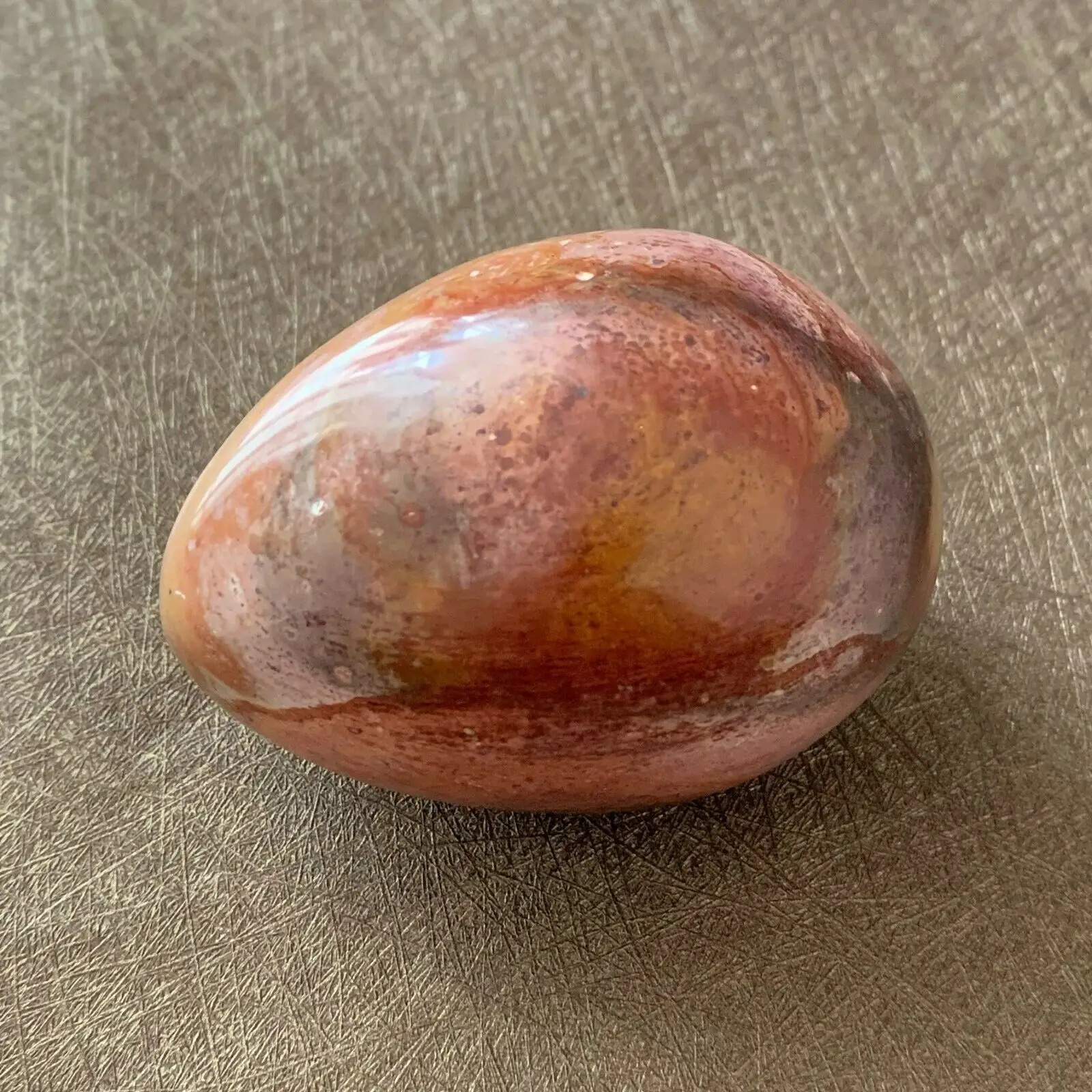 

Natural Ocean Jasper Egg Polished Quartz Crystal Healing Madagascar 160-180g