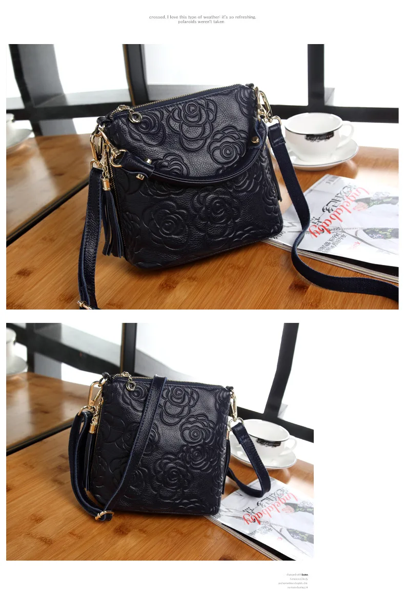 

Genuine Leather Multifunctional satchel emboss bag For Women shoulder bag Ladies Luxury Designer Tote Handbag Top-Handle