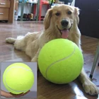 Игрушки для собак 24 см теннисный мяч, гигантский питомец, игрушка, теннисный мяч собака, жевательная игрушка, аксессуары для собак, мячики, товары для дрессировки питомцев