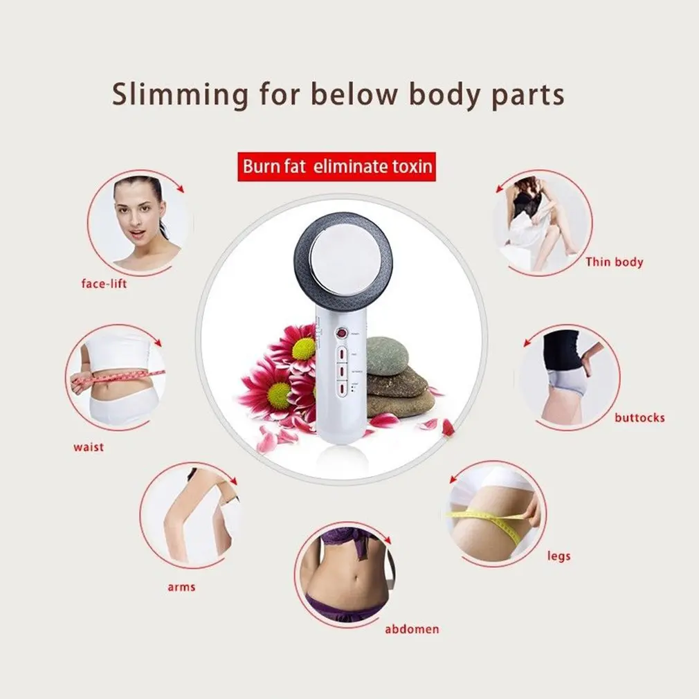 

Slimming Ultrasound Cavitation Body Massager Electric Weight Loss Ultrasonic Therapy Face Skin Care Machine Massager for Face