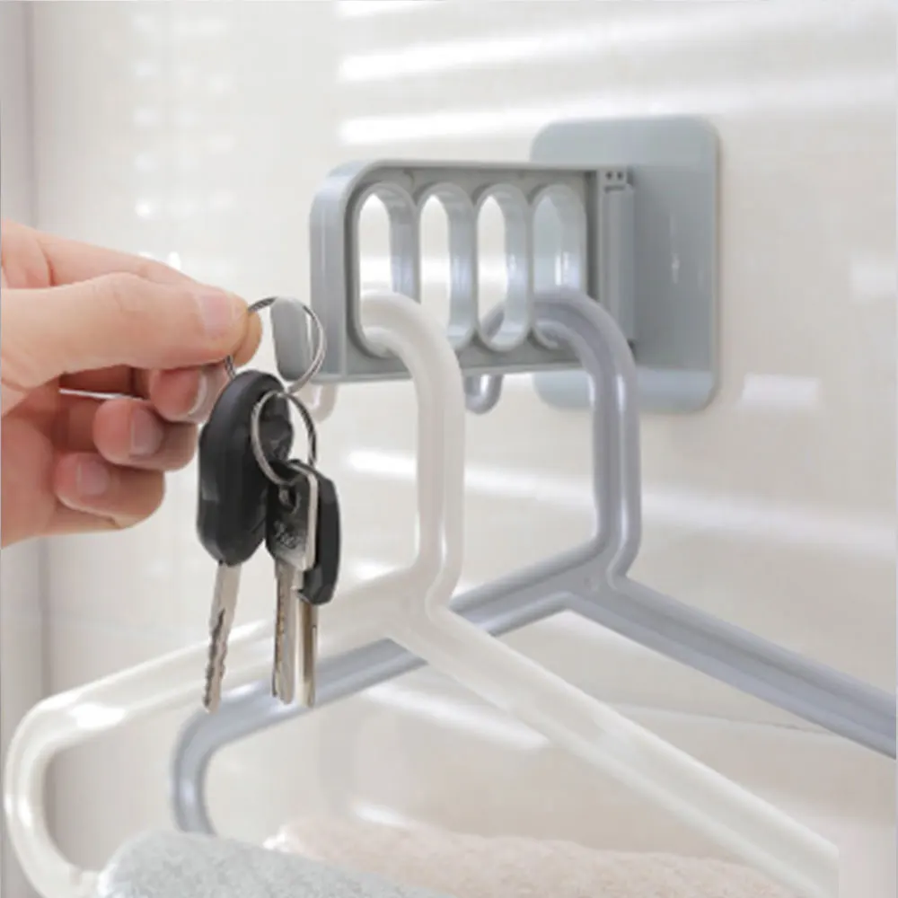 Пластиковые вешалки без следов настенный крючок Настенное подвесное устройство