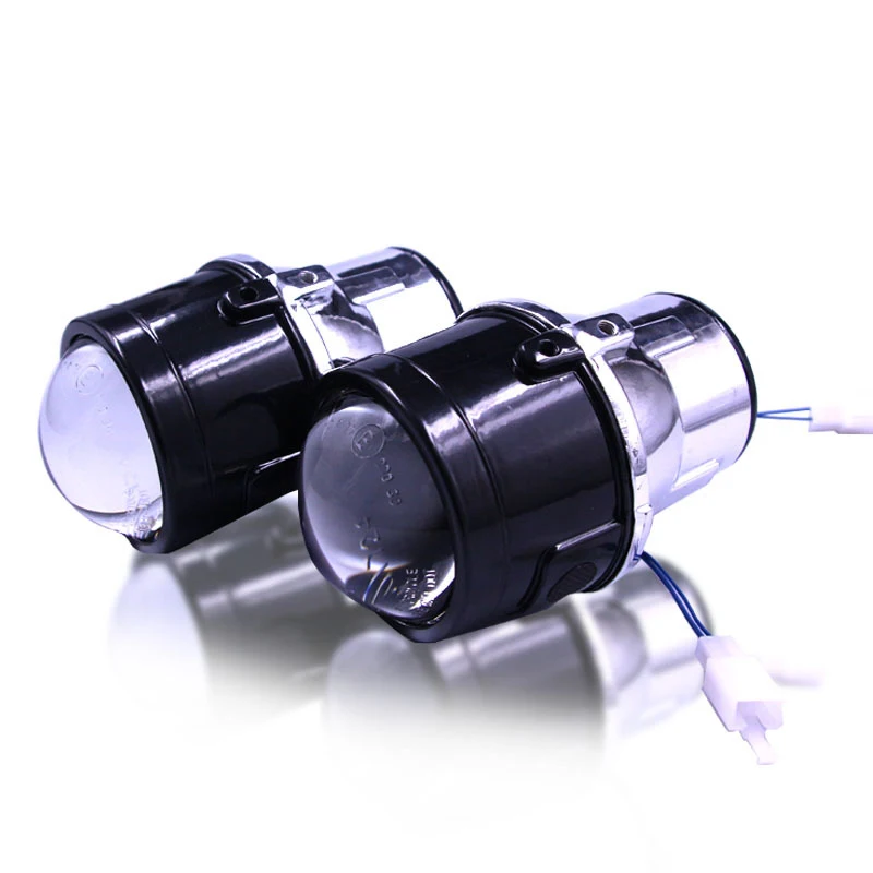 Automotive Universal Lens Coating Super Bright Modification 2.5 Inch Blue Film Double Fog Lamp Far And Near Light He | Автомобили и