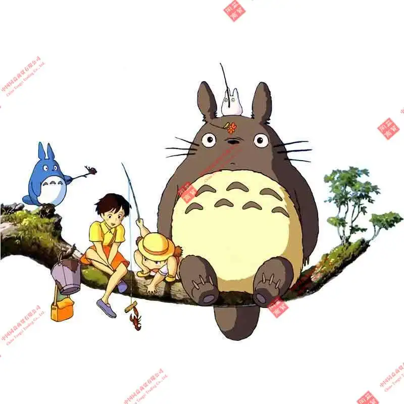 

For My Neighbor Totoro Car Styling Stickers Car Accessories Decal Waterproof Scratch-proof Decoration Racing Motorcycle Stickers