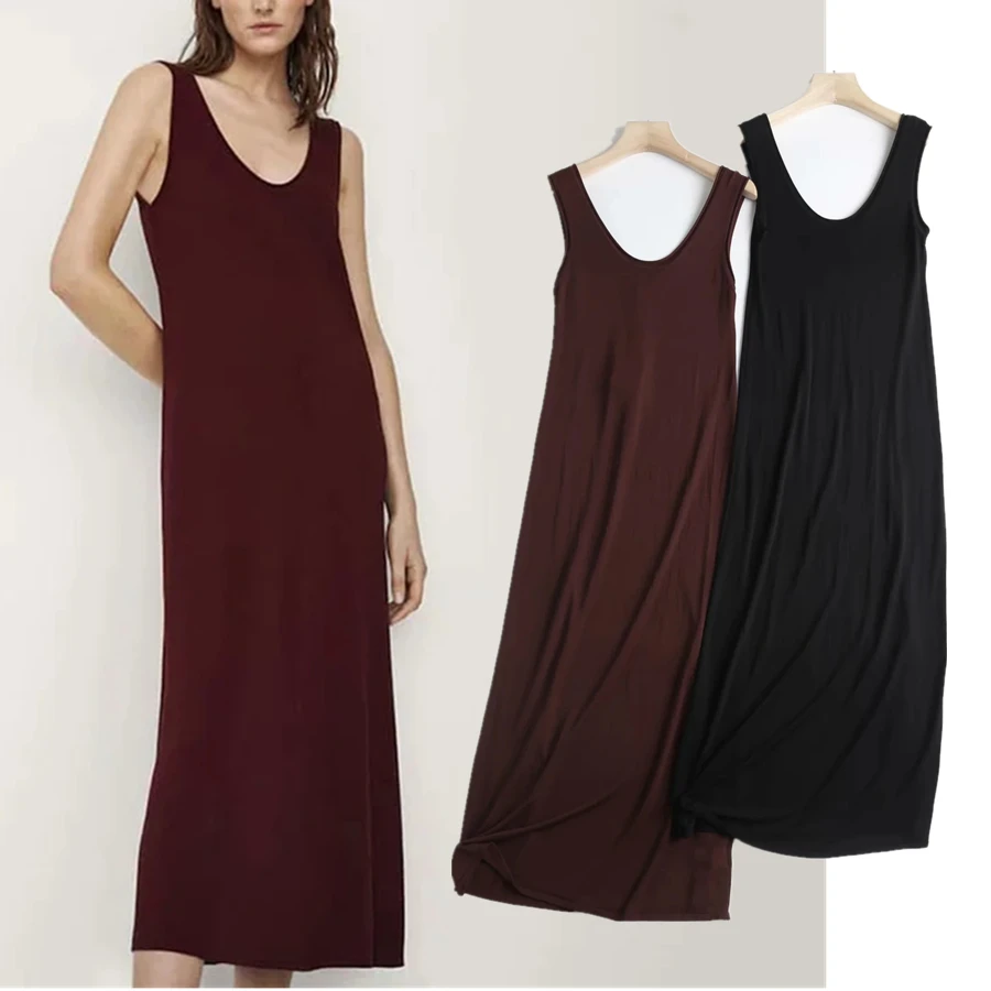 

Elmsk 2021 летнее платье на бретелях, английская Мода, женское сексуальное Трикотажное вечернее платье, платья для вечеринки, платья-миди