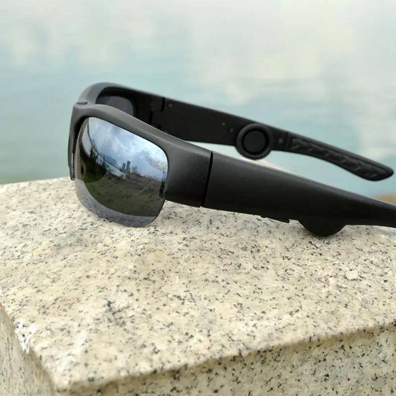 Good Quality Bone Conduction Sunglasses Smart Voice Guide Earphones Bluetooth Headphones Replaceable Lens Auto Driving Sweat P |