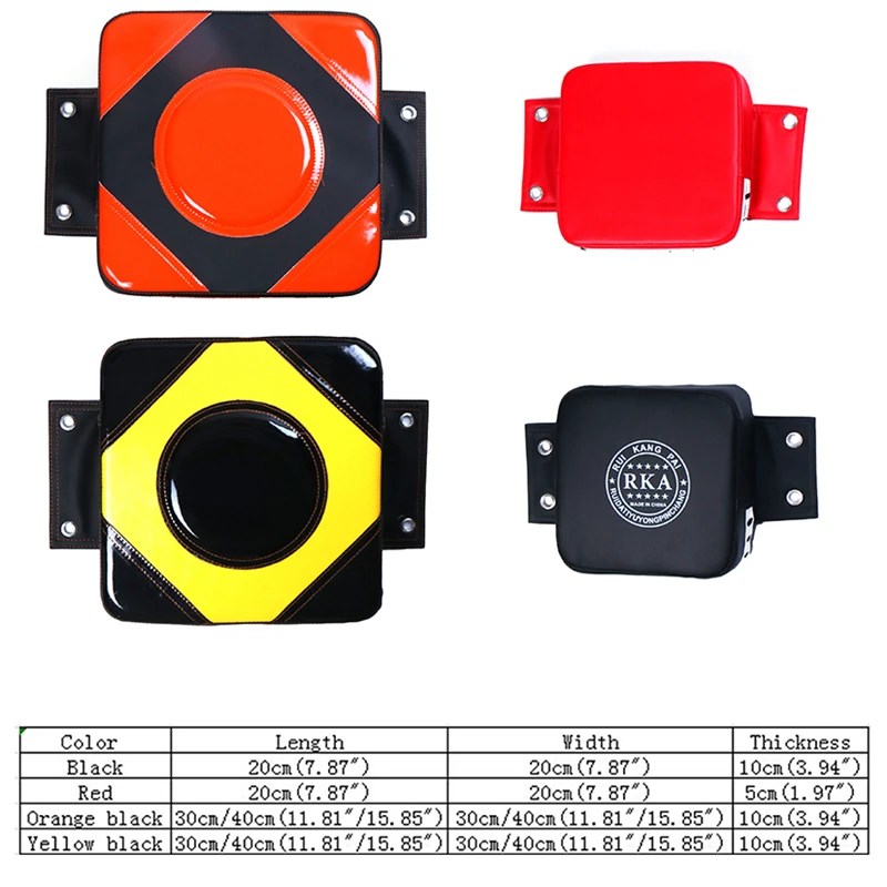 

Faux Leather Wall Punching Pad Boxing Punch Target Training Sandbag Sports Dummy Punching Bag Fighter Martial Arts Fitness Gear