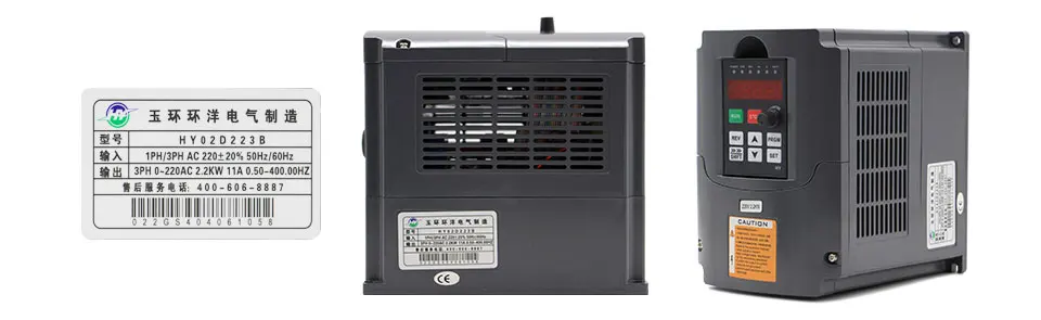 Новое поступление! 2.2kw ER25 шпиндель с воздушным охлаждением 4 шт подшипники 220v Керамические шариковые подшипники с фланцем и 2.2kw Инвертор VFD