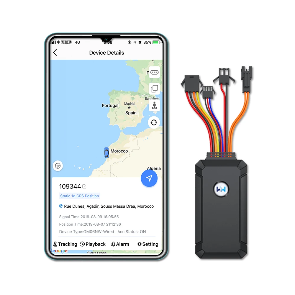 GPS трекер 3G SOS аварийный вызов превышение скорости сигнализация умный автомобиль