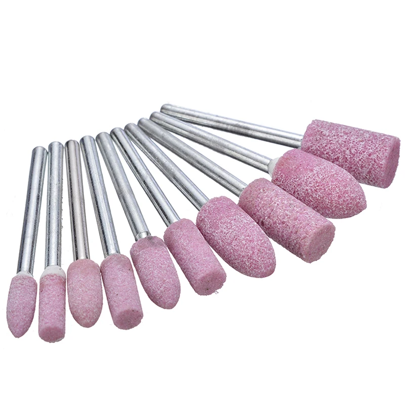 100 шт. колеса для полировки металла абразивный камень набор шлифовальных головок