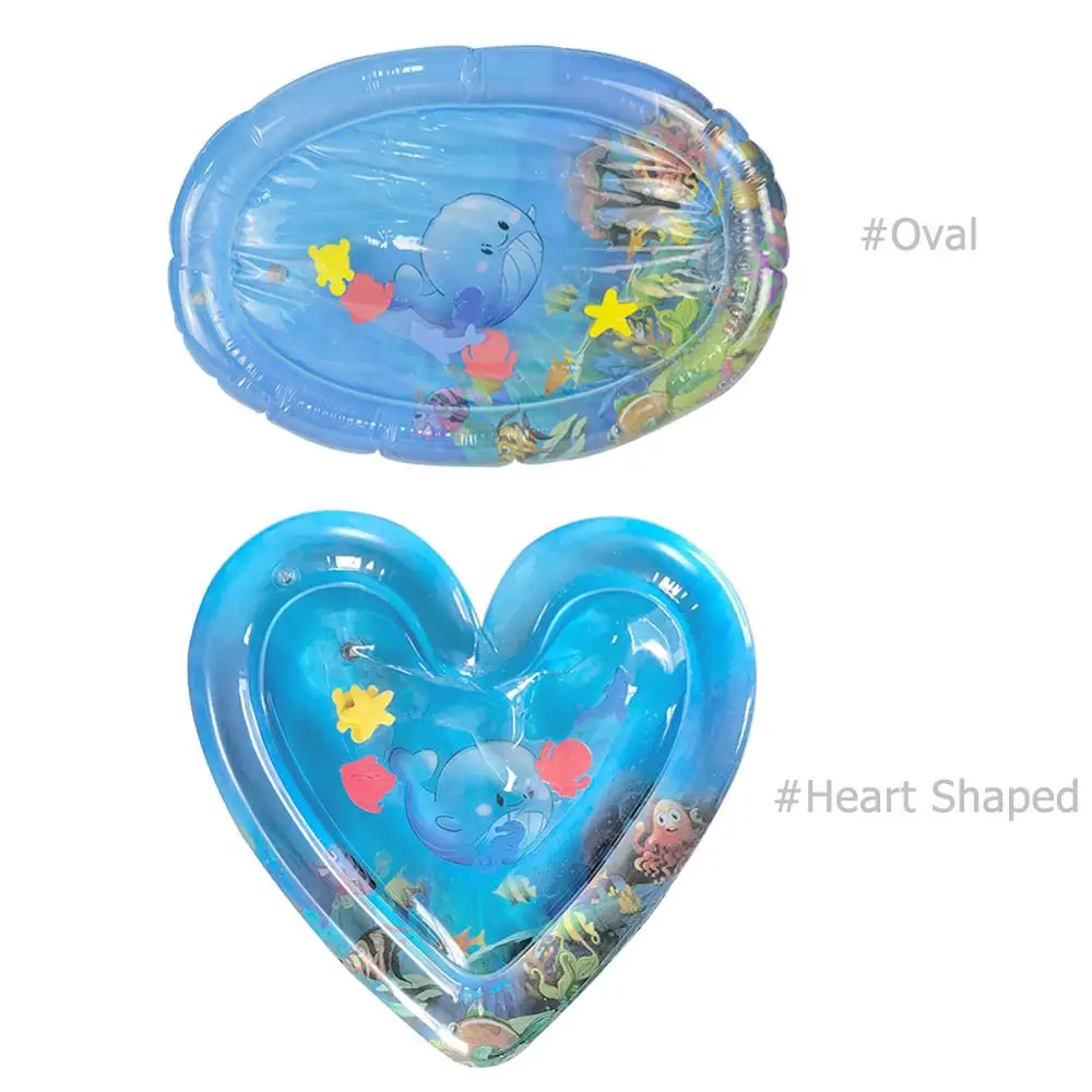 Детский коврик для игры в воду надувной льда уплотненный ПВХ детский игр на