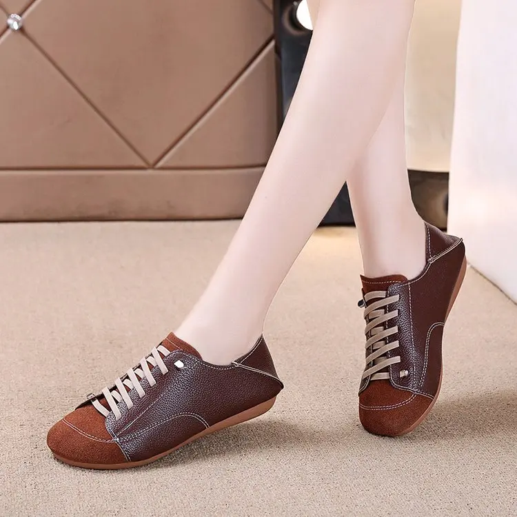 

Single shoes, comfortable cover foot, round toe flat casual shoes, simple women's shoes