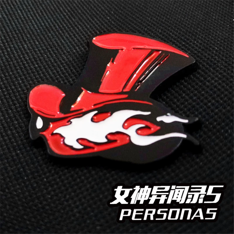 1 шт. креативный значок Persona 5 Φ значки для рюкзака аксессуары косплея декор