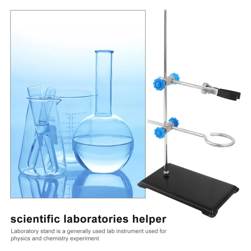 

1Pc Iron Durable Laboratory Stand Laboratory Grade Metalware for Lab
