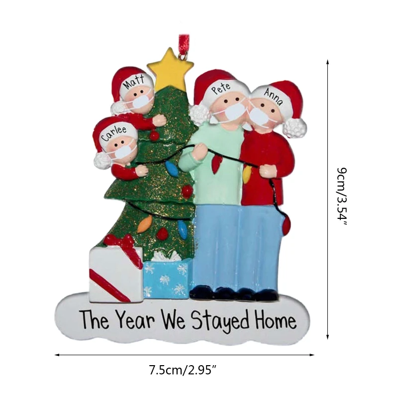 

2020 Merry Christmas Party Decoration Gift Christmas Lights Personalized Christmas Tree Ornaments Xmas Happy Gift