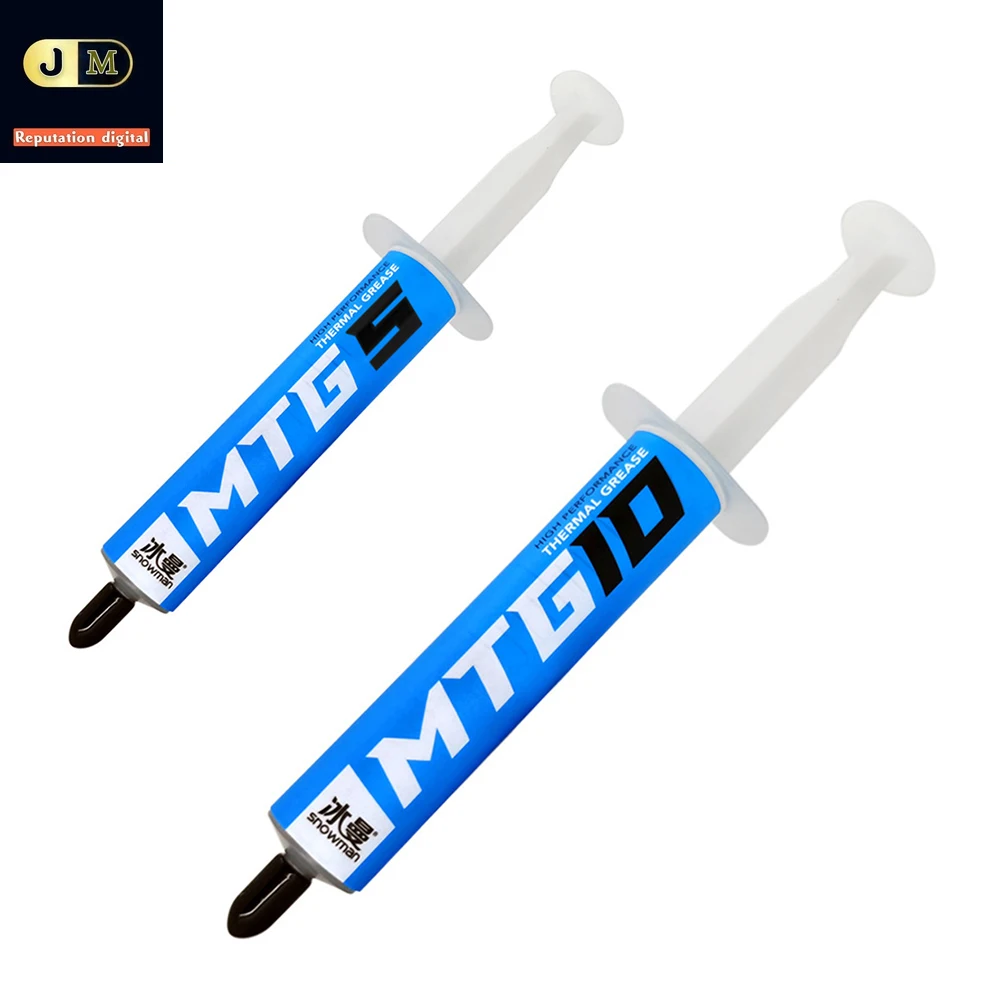 

5/10g Thermal Paste MTG5/MTG10 Thermal Conductive Grease Paste 14.3W/mk for AMD Intel Processor CPU Heat Sink Fan Cooling