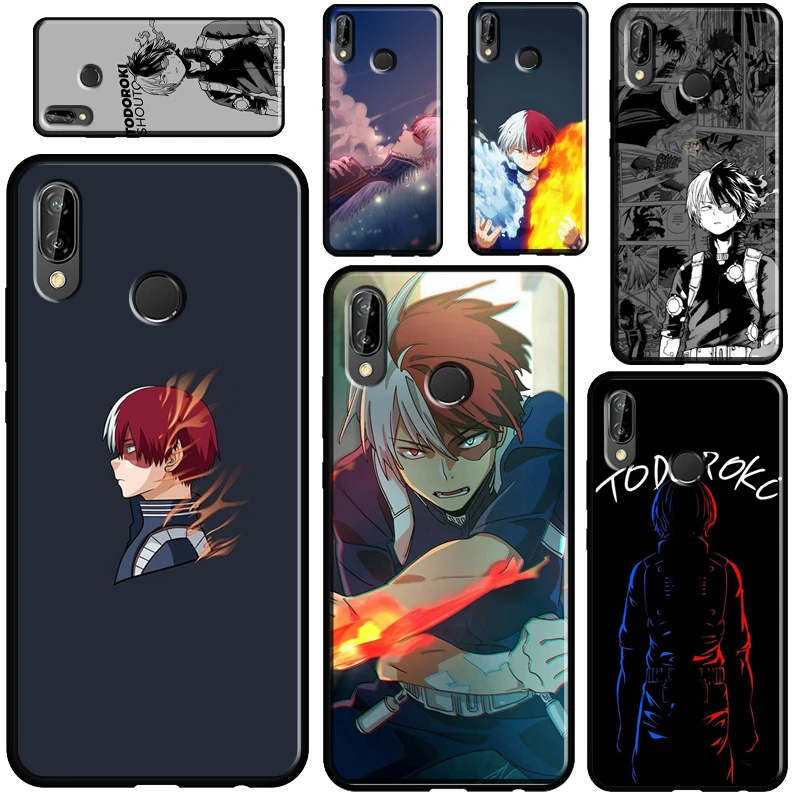 

My Hero Academia Todoroki Shouto Case For Huawei P30 Lite P40 P20 Pro P Smart Z 2019 2021 Nova 5T Honor 50 8X Cover Shell