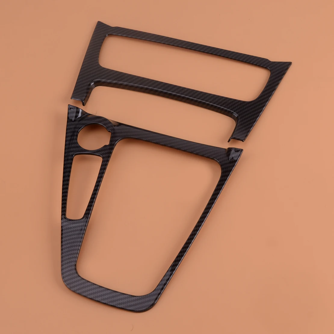 Углеродное волокно цвет A/C коробка управления Внутренняя Панель переключения