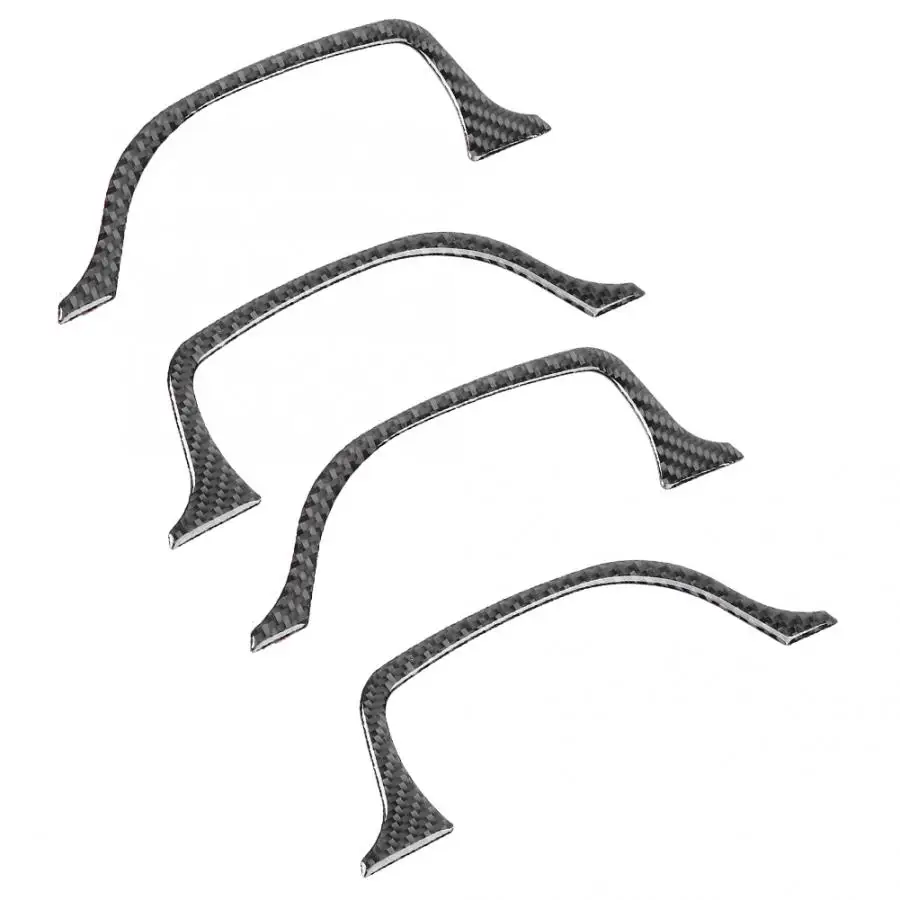 Внутренняя ручка из углеродного волокна 4 шт. отделка для Lexus NX 200 200t 300h 2014 2015 2016 2017