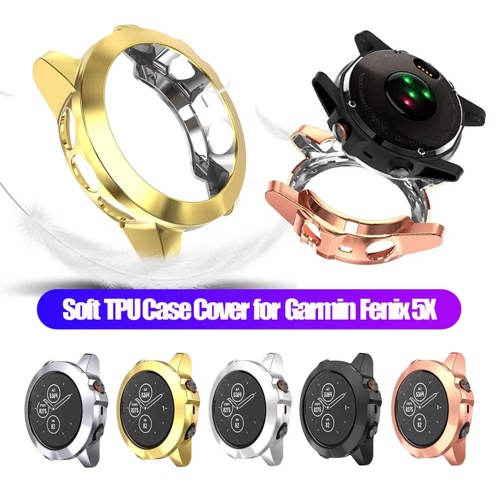 Защитный чехол из ТПУ для часов Garmin Fenix защитный 5X|Смарт-аксессуары| |