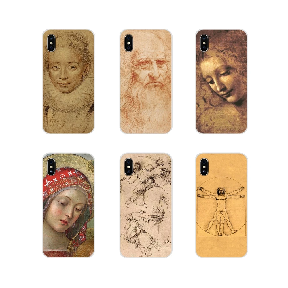 Для Huawei Honor 4C 5C 6X 7 7A 7C 8 9 10 8C 8S 8X 9X 10I 20 Lite Pro Italy leonardo da vinci art аксессуары чехлы для