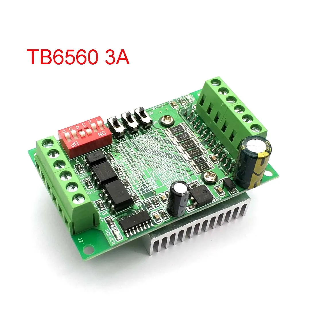 TB6560 3A плата драйвера шагового двигателя CNC модуль контроллера с одной осью 10