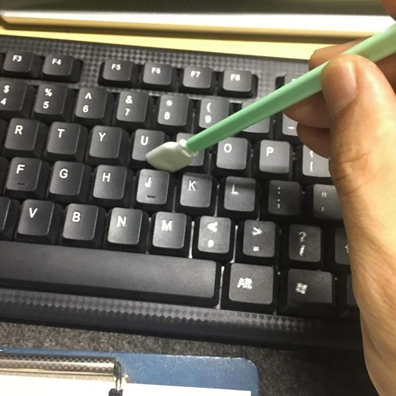 100 шт. косметическая кисточка для очистки чистящее средство Swab Камера объектив