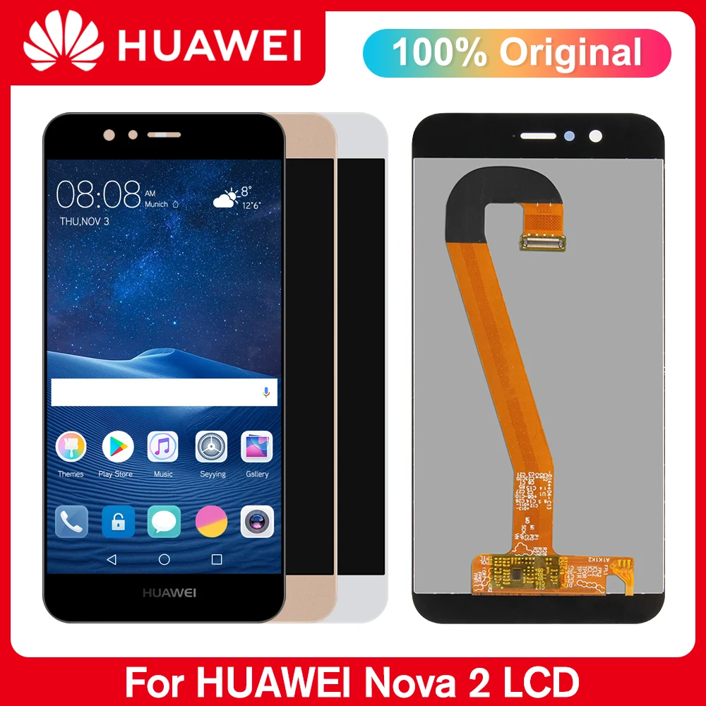 5 0 &quotОригинальный ЖК-дисплей для Huawei Nova 2 сенсорный экран в сборе HW Nova2 Ремонт